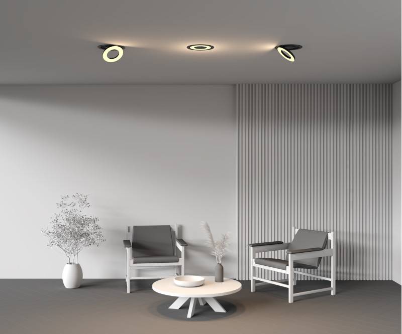 Встраиваемый светильник Maytoni Technical DL102-12W2.7K-B