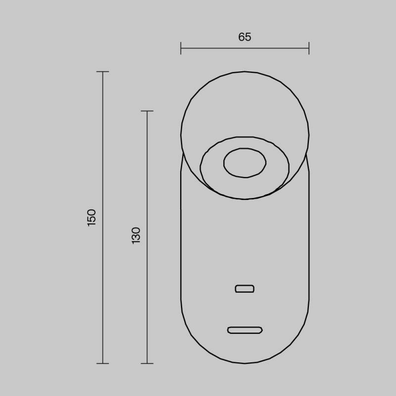 Бра Maytoni MOD434WL-L5BS3K
