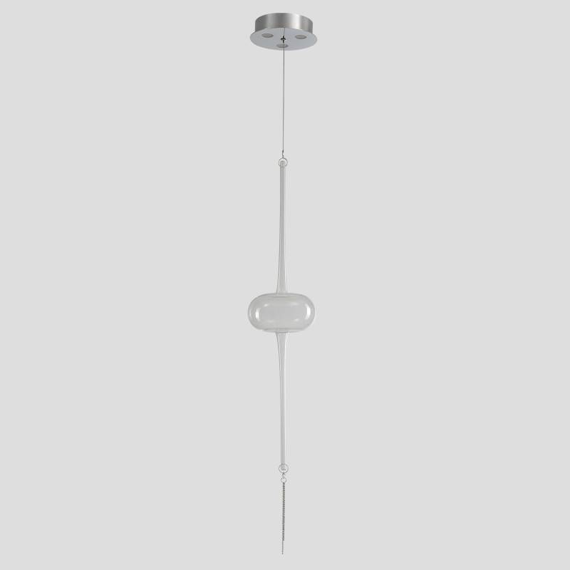 Подвесной светильник Crystal Lux GLASS SP3W LED CHROME