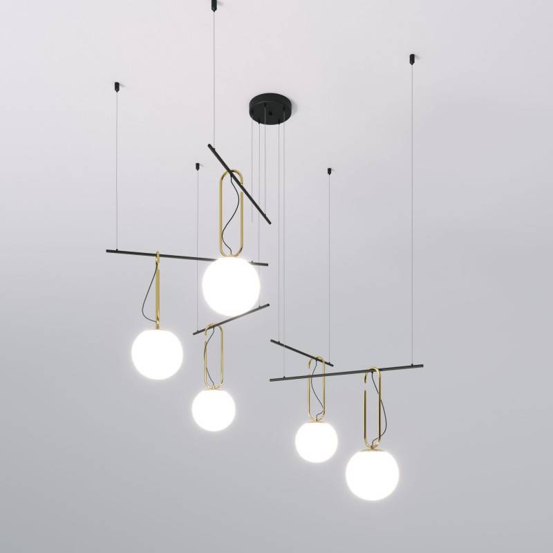 Подвесная люстра Eurosvet 70143/5 черный