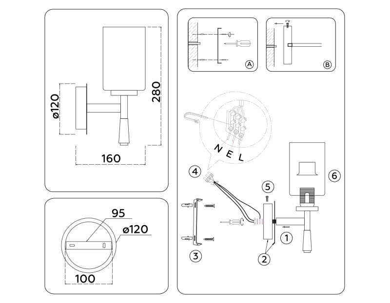 Бра Ambrella Light LH56265