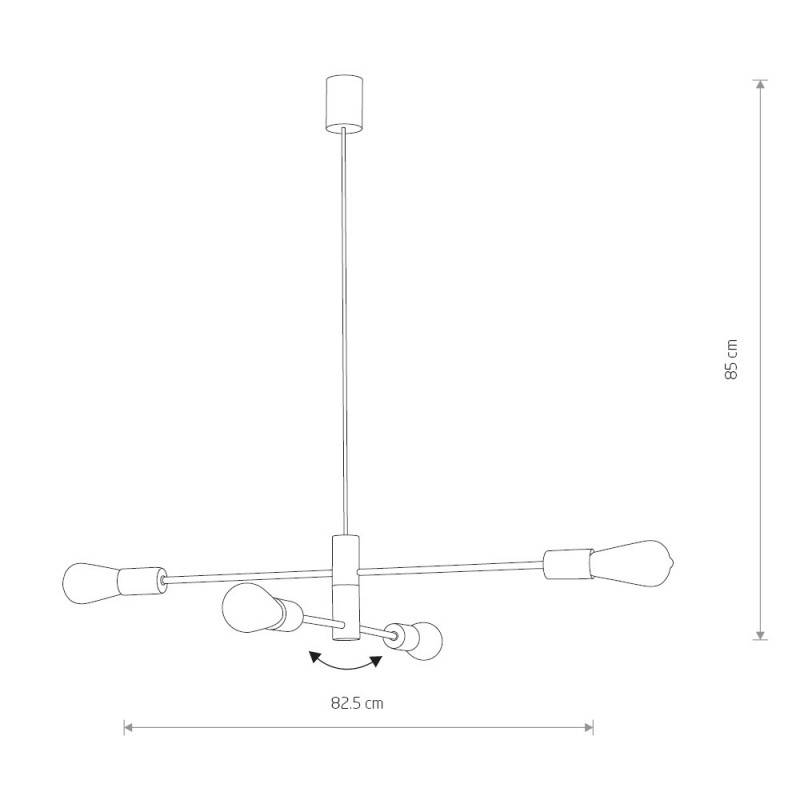 Подвесная люстра Nowodvorski 7935