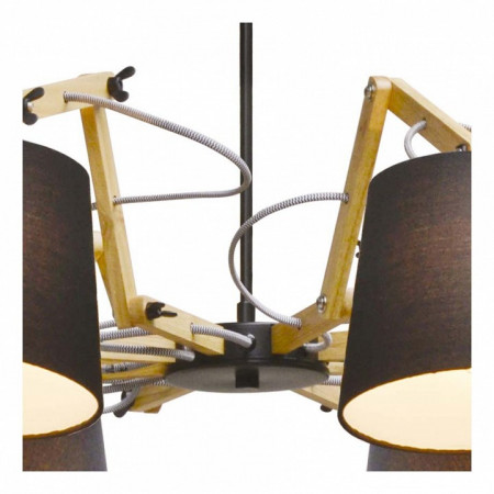 Подвесная люстра Arte Lamp Pinocchio A5700LM-8BK