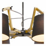 Подвесная люстра Arte Lamp Pinocchio A5700LM-8BK