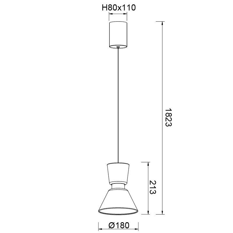 Подвесной светильник Mantra 9217