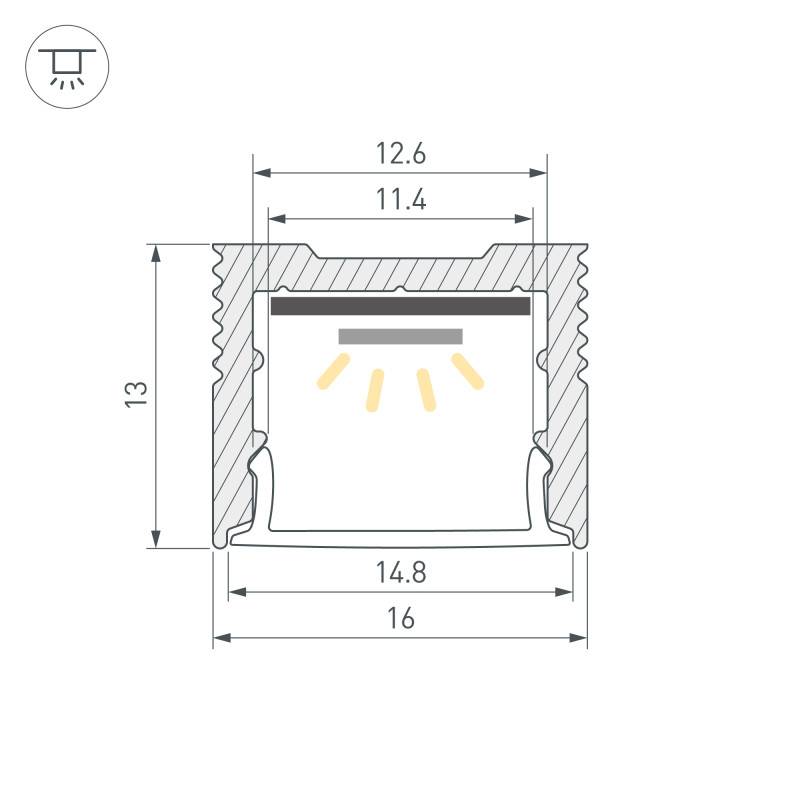 Профиль Arlight 061373