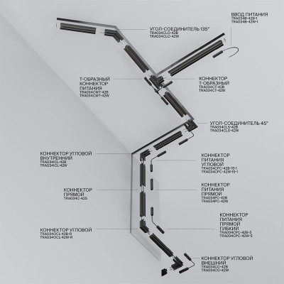 Шинопровод Maytoni Technical TRX034-421B