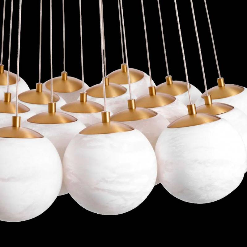 Подвесная люстра Fluorite FL1048-19P