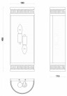 Накладной светильник Favourite Exortivus 4011-2W