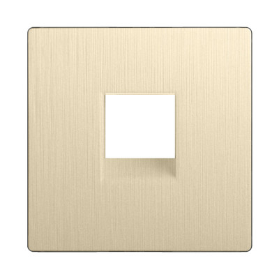 Клавиша/Накладка Werkel WL10-RJ-11-CP (шампань рифленый)