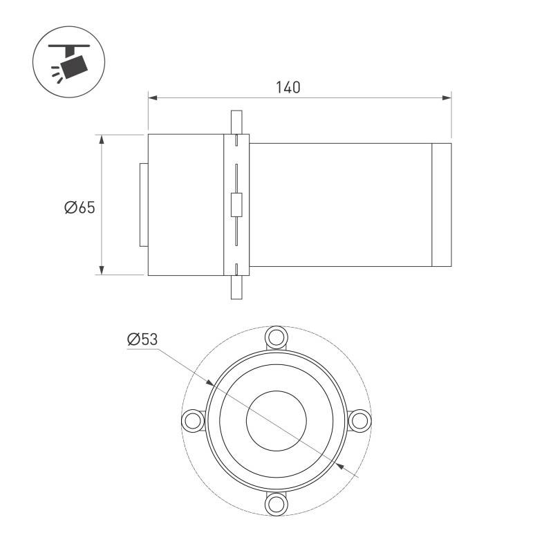 Кольцо Arlight 057116