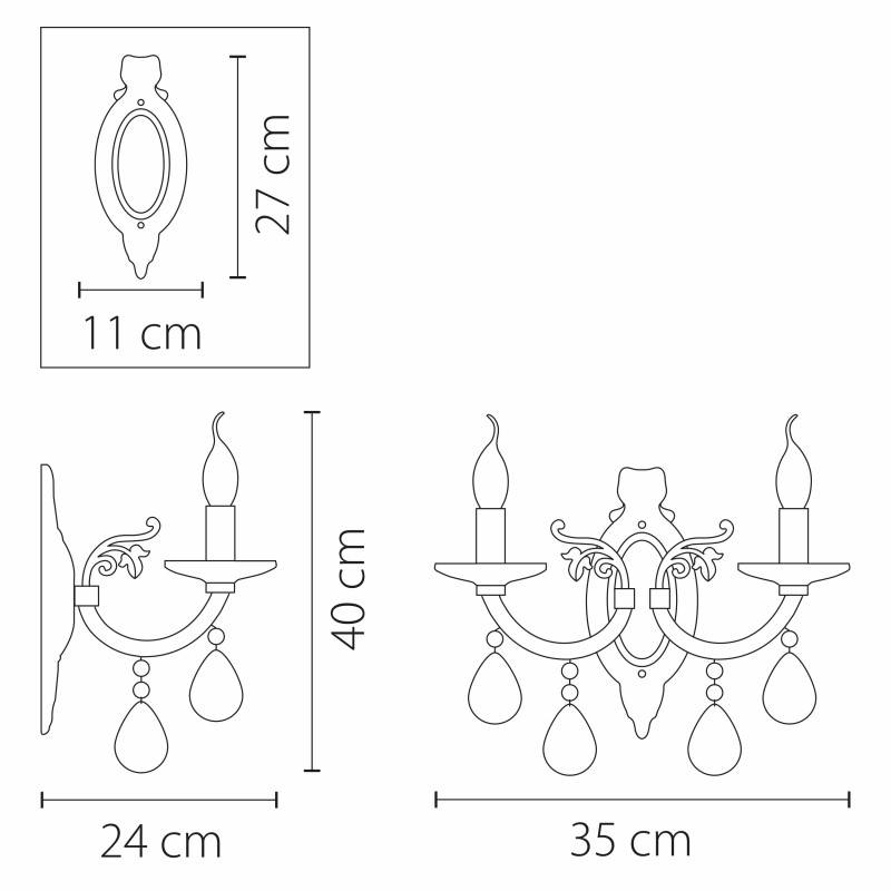 Бра Lightstar 694624