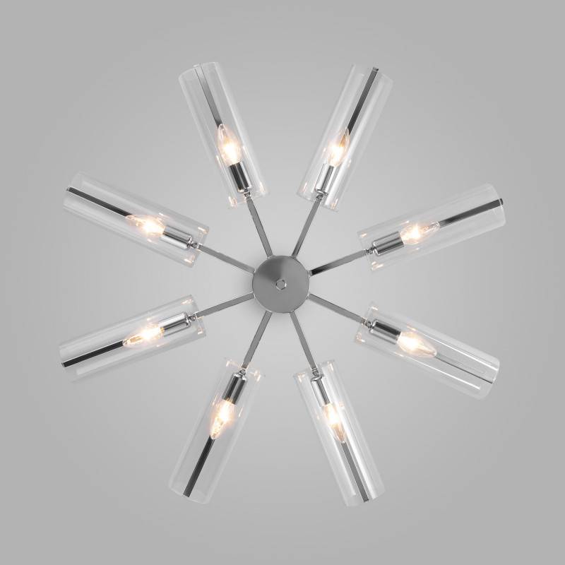 Люстра на штанге Eurosvet 70144/8 хром