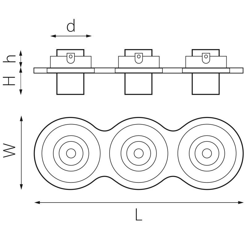 Встраиваемый светильник Lightstar i637172