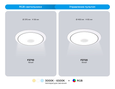 Накладной светильник Ambrella Light FZ710