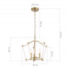 Подвесная люстра ST-Luce SL1406.303.03