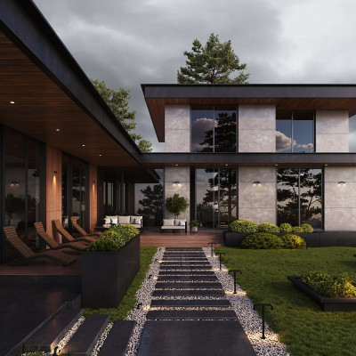 Светильник настенный Maytoni O477WL-L4GF3K