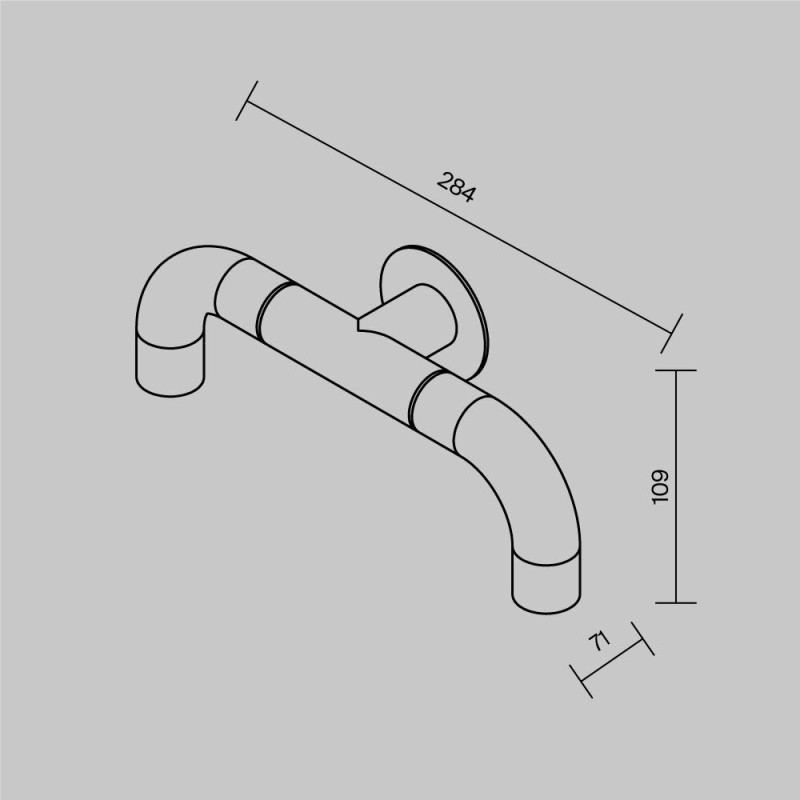 Светильник настенный Maytoni O477WL-L4GF3K