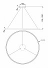 Подвесной светильник Maytoni Rim MOD058PL-L65BS4K