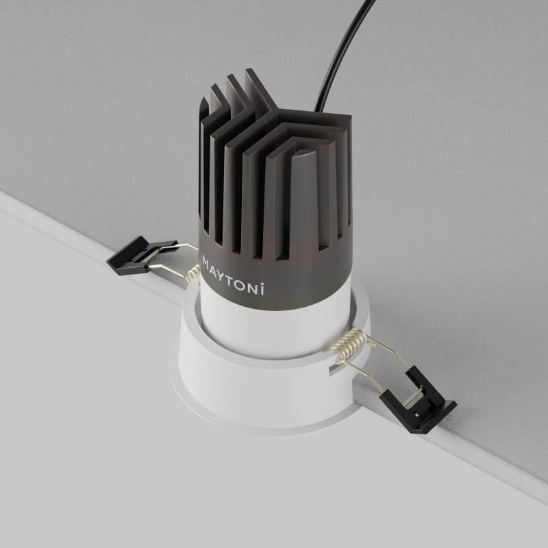 Встраиваемый светильник Maytoni Technical DL118-15W-3K-W