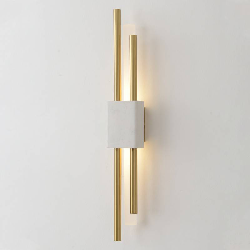 Бра Crystal Lux CARTA AP6W LED WHITE/BRASS