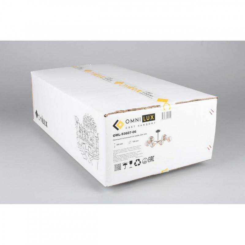 Люстра на штанге Omnilux OML-93607-06