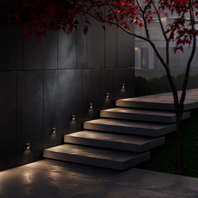 Светильник для ступеней Elektrostandard 40158/LED 3000K Черный