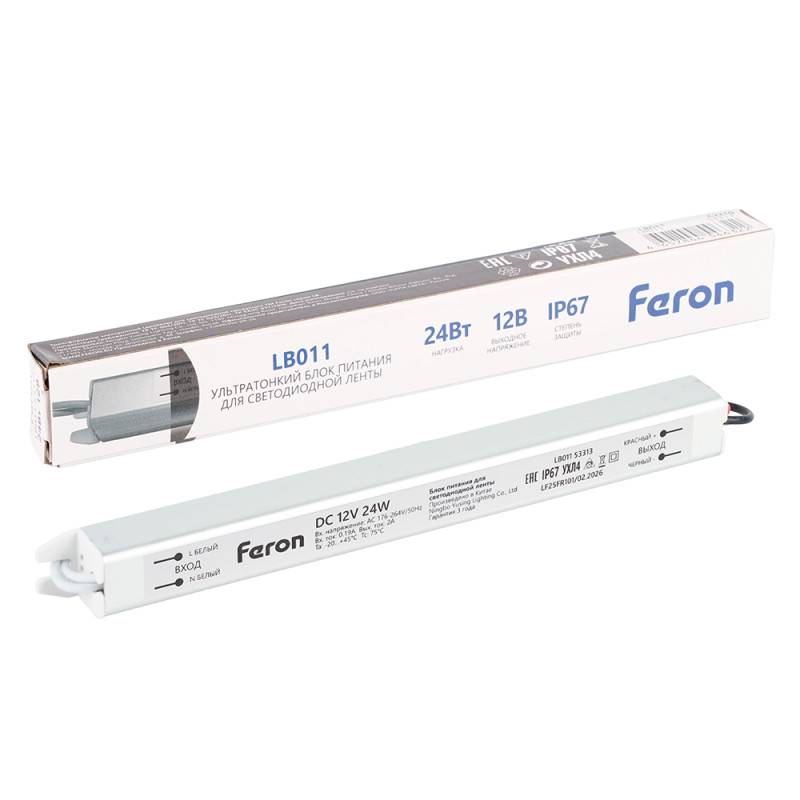 Блок питания для светодиодной ленты Feron 53313