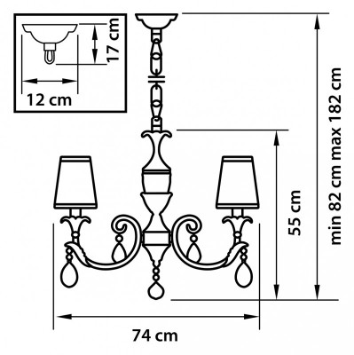 Подвесная люстра Lightstar 691082