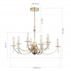 Подвесная люстра ST-Luce SL1405.203.10