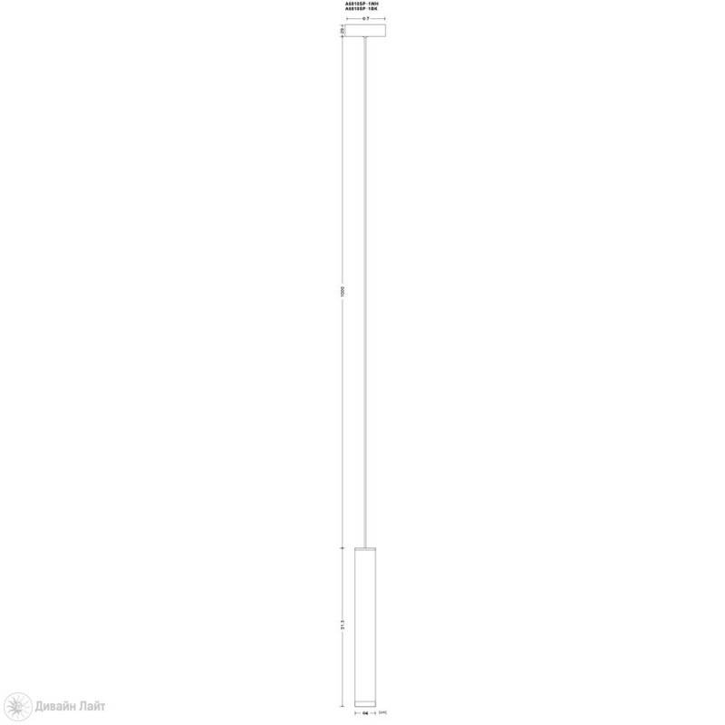 Подвесной светильник ARTE Lamp A6810SP-1WH