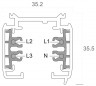 Трек накладной Deko-Light D Line 710000