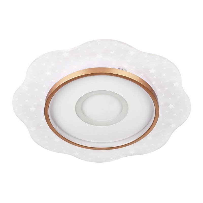 Накладной светильник LED4U L1028-500 WH-GD