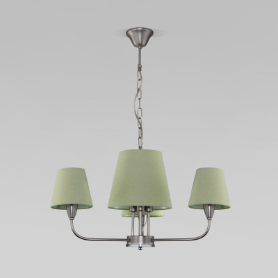 Подвесная люстра Eurosvet 60153/6 никель