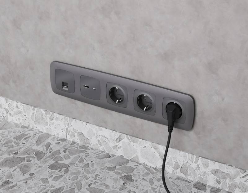 Розетка Ambrella Volt MO662005