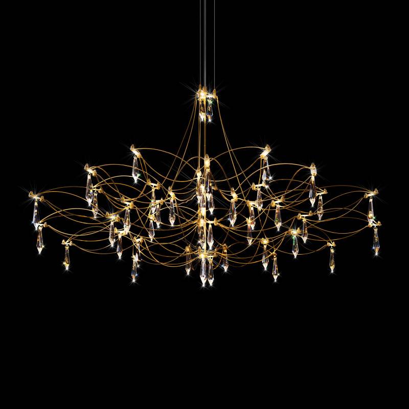 Подвесной светильник LOFT IT 10590/1000 Gold Asfour