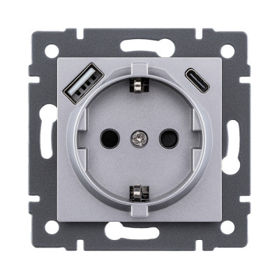 Розетка KOLLINGER REA-004GY