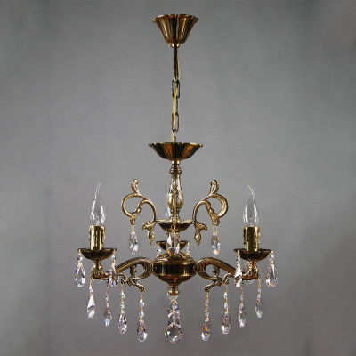 Подвесная люстра AMBIENTE by BRIZZI 2128/3 PB Tear Drop