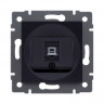 Розетка KOLLINGER REA-016BK