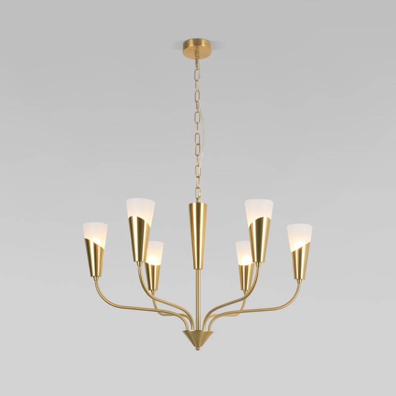 Подвесная люстра Eurosvet 60167/6 латунь