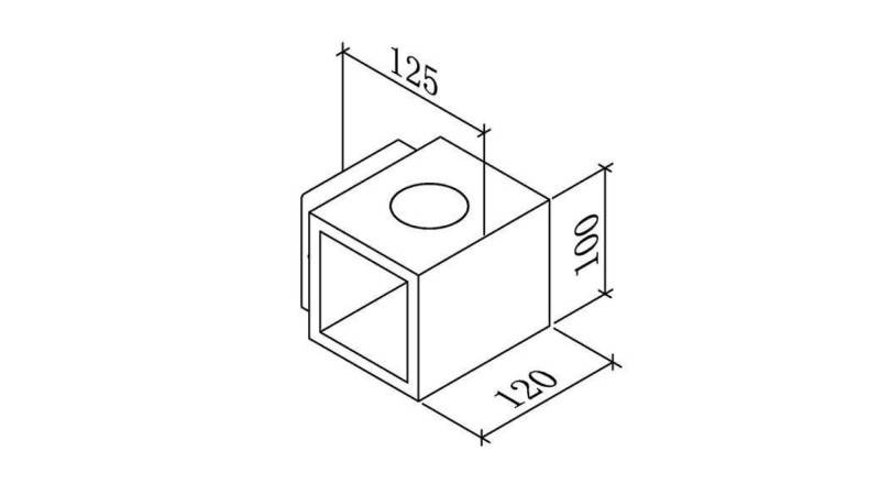 Бра DesignLed LW-A0100A-BL-WW