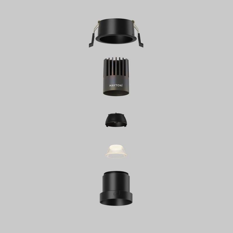 Встраиваемый светильник Maytoni Technical DL116-10W-3K-B