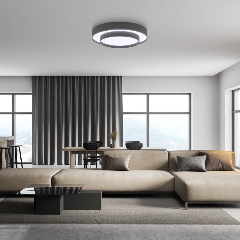 Накладной светильник Eurosvet 90330/2 серый