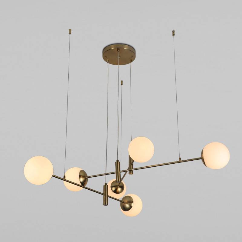 Подвесная люстра Eurosvet 70146/6 латунь