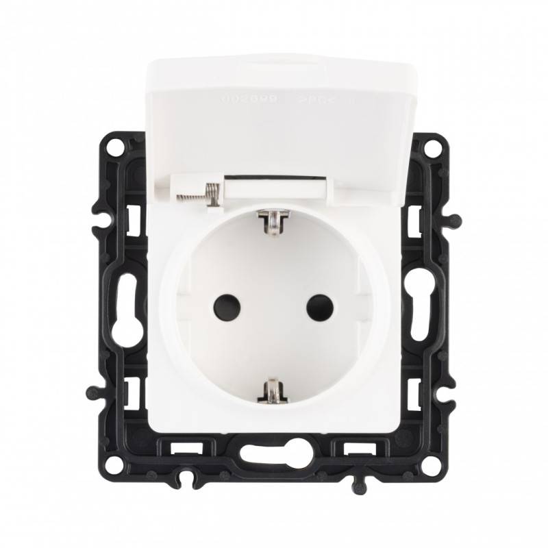 Розетка Arte Milano 217.41-1.white