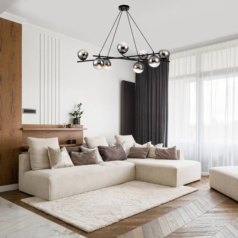 Подвесная люстра Escada 1119/8S Black