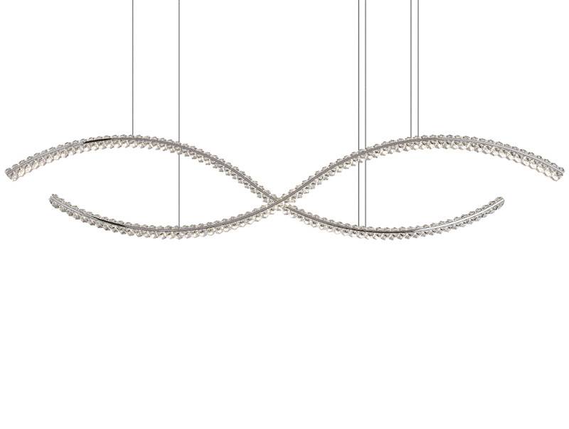 Подвесная люстра Newport 8242/160 chrome