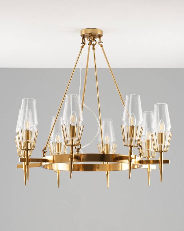 Люстра на штанге Moderli V10360-8P