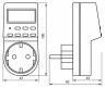 Розетка с таймером Feron TM24 23257