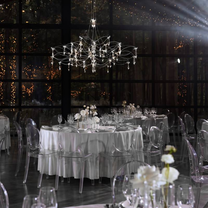 Подвесной светильник LOFT IT 10590/1000 Silver Asfour